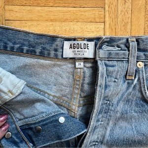 Size 26 Agolde 90s Fit Loose Fit Jean